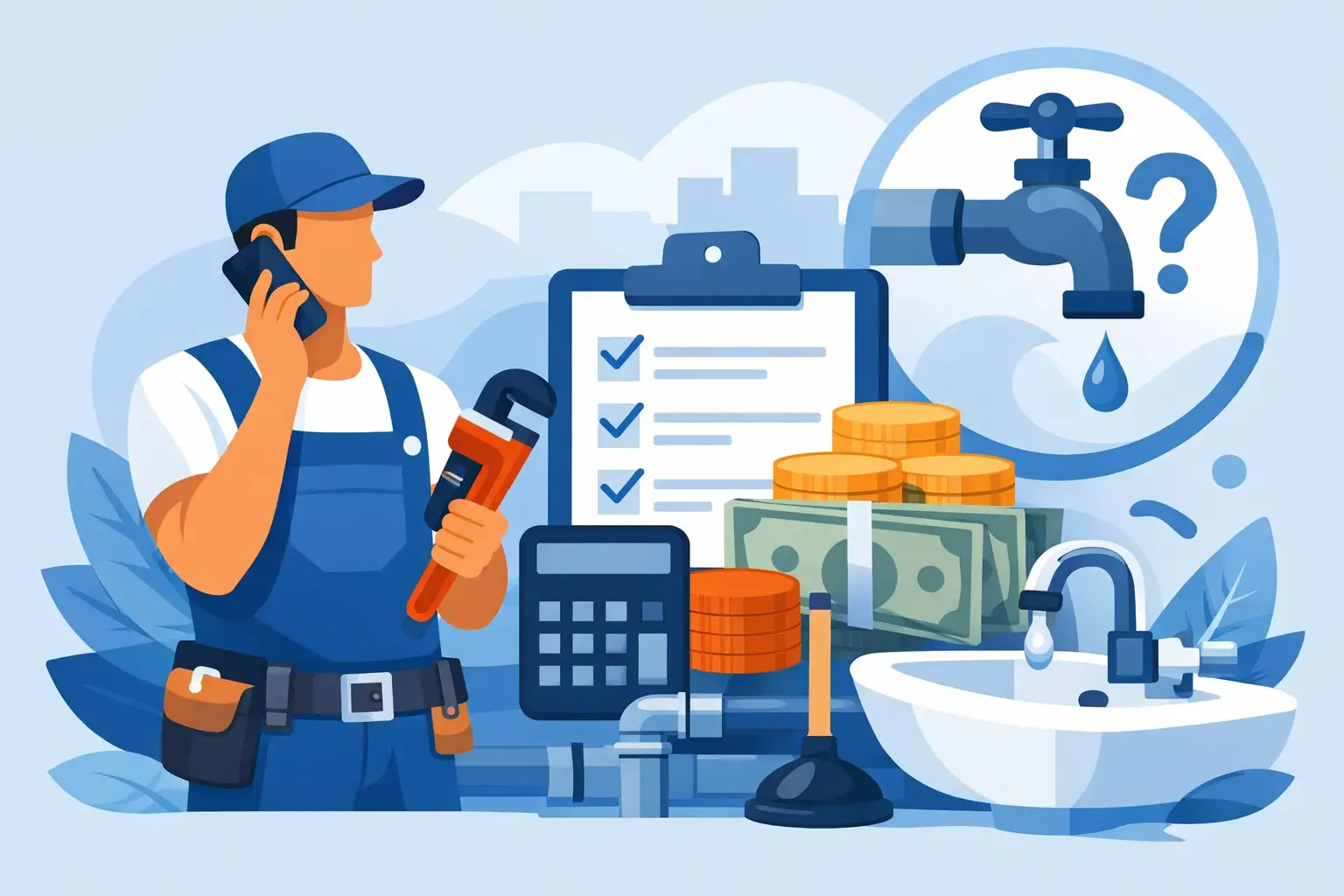 Tarif appel service plomberie: à quoi s’attendre