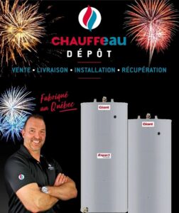 Logo de Chauffe-eau dépôt inc.