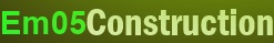 Logo de EM05 construction