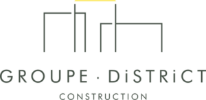 Logo de Groupe district construction inc.
